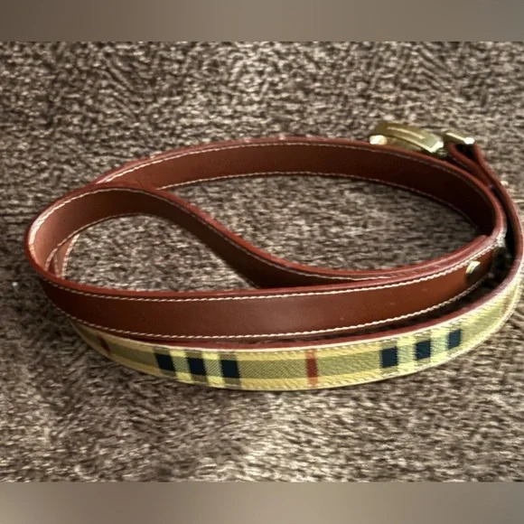 Burberry Nova Check leather dog leash new - Picture 11 of 12